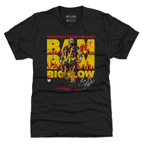 Bam Bam Bigelow Fire WHT