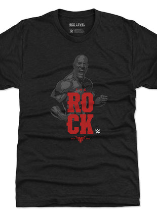 The Rock Vector WWE Men's Premium T-Shirt