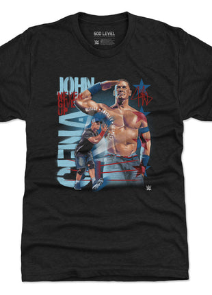 John Cena Never Give Up Salute Men's WWE Premium T-Shirt