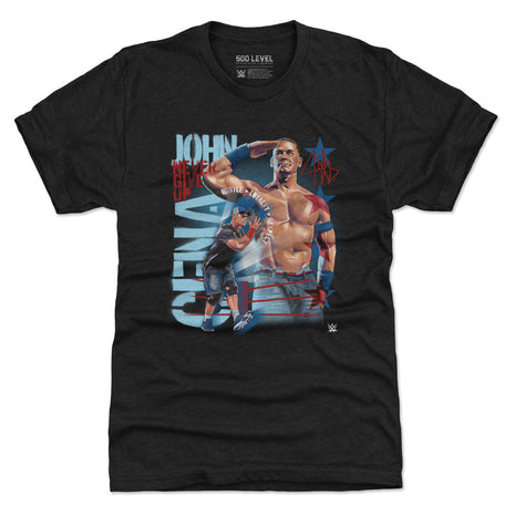 John Cena Never Give Up Salute Men's WWE Premium T-Shirt