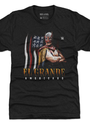 El Grande Americano WWE Flag Grunge Men's WWE Premium T-Shirt