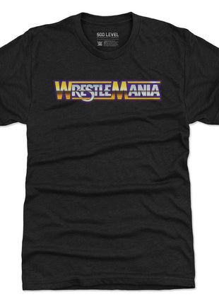 Wrestlemania Logo WHT