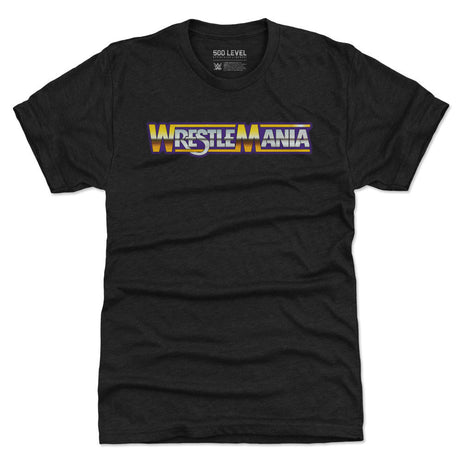 Wrestlemania Logo WHT