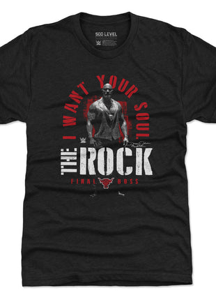The Rock I Want Your Soul WWE Men's Premium T-Shirt