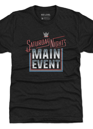 WWE Saturday Night's Main Event 2024 Logo Men's WWE Premium T-Shirt