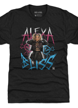 Alexa Bliss Skulls Men's WWE Premium T-Shirt
