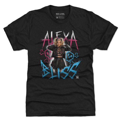 Alexa Bliss Skulls Men's WWE Premium T-Shirt