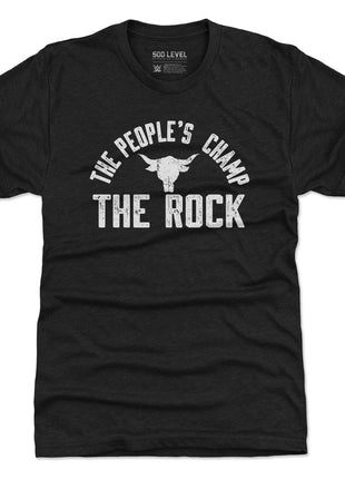 The Rock The People's Champ Logo WHT