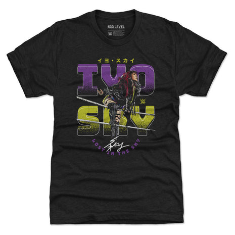Iyo Sky Ropes WWE Men's Premium T-Shirt