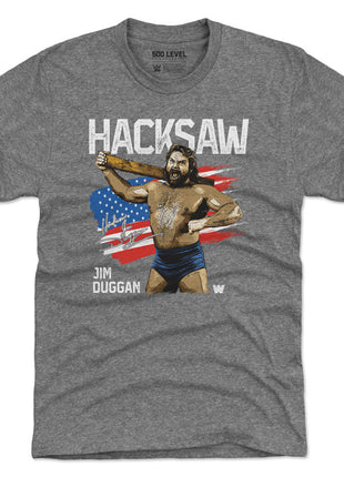 Hacksaw Jim Duggen Flag WHT