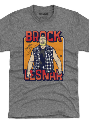 Brock Lesnar Flannel WHT