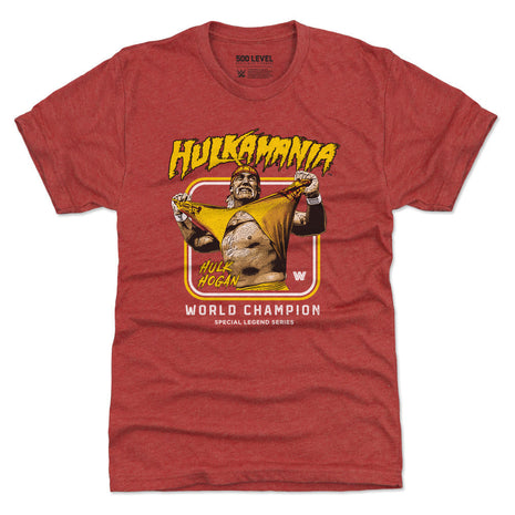 Hulk Hogan Hulkamania Shirt Rip WHT