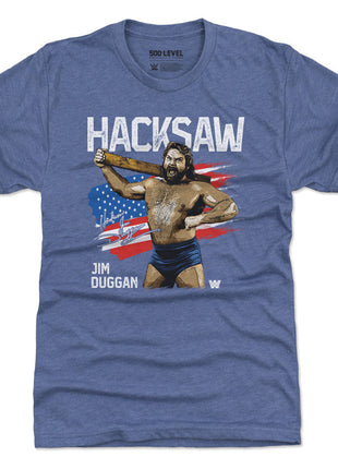 Hacksaw Jim Duggen Flag WHT