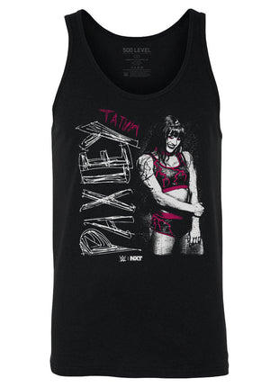 Tatum Paxley Scratch Name Men's WWE Tank Top