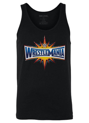 WWE WrestleMania 2017 Logo Men's WWE Tank Top