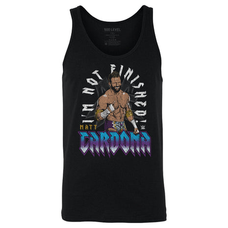 Matt Cardona WWE I'm Not Finished Men's WWE Tank Top