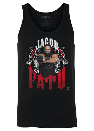 Jacob Fatu Werewolf Tribal Men's WWE Tank Top