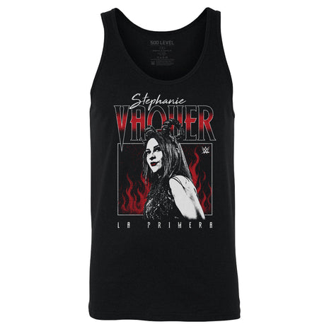 Stephanie Vaquer La Primera Flames Men's WWE Tank Top