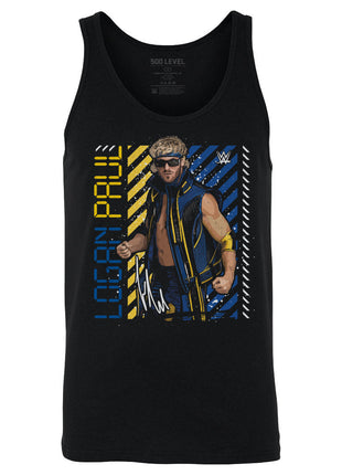 Logan Paul Gritty Pose Men's WWE Tank Top