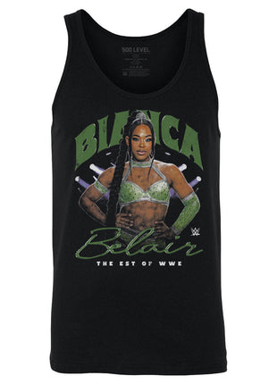 Bianca Belair Grunge Men's WWE Tank Top