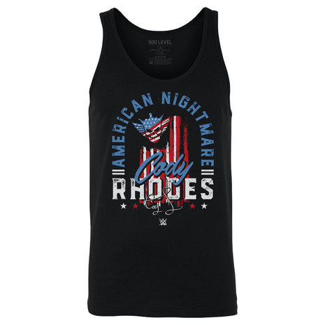 Cody Rhodes American Nightmare Text Men's WWE Tank Top