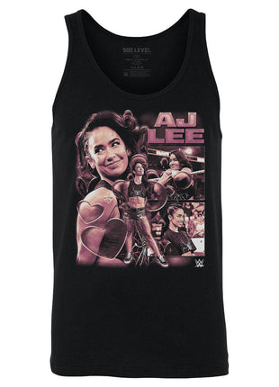 AJ Lee Vintage Men's WWE Tank Top