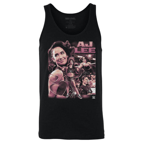 AJ Lee Vintage Men's WWE Tank Top