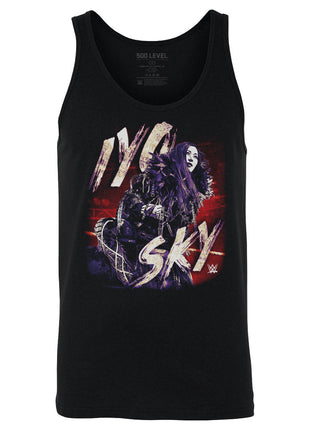 Iyo Sky Bitmap Men's WWE Tank Top