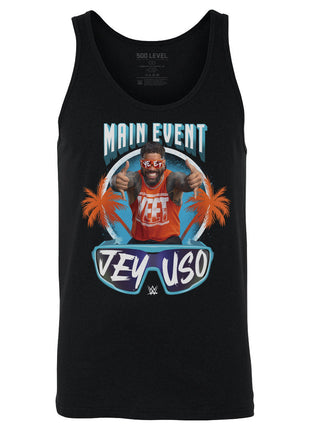 Jey Uso Main Event Palms Men's WWE Tank Top