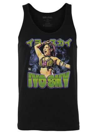 Iyo Sky Superstar Name Men's WWE Tank Top