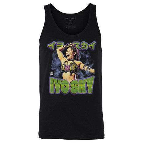 Iyo Sky Superstar Name Men's WWE Tank Top