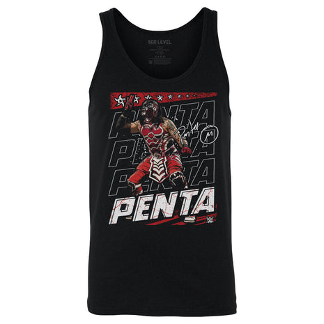 Penta Name Repeat Gritty Men's WWE Tank Top