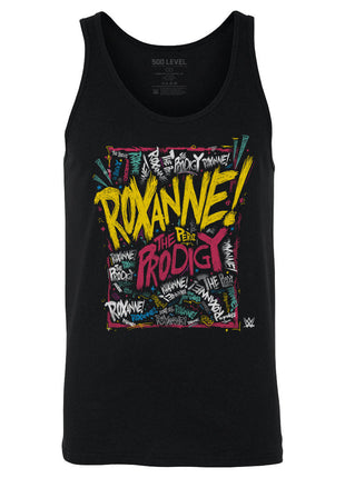 Roxanne Perez The Prodigy Text Men's WWE Tank Top
