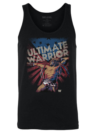 Ultimate Warrior American Flag WHT