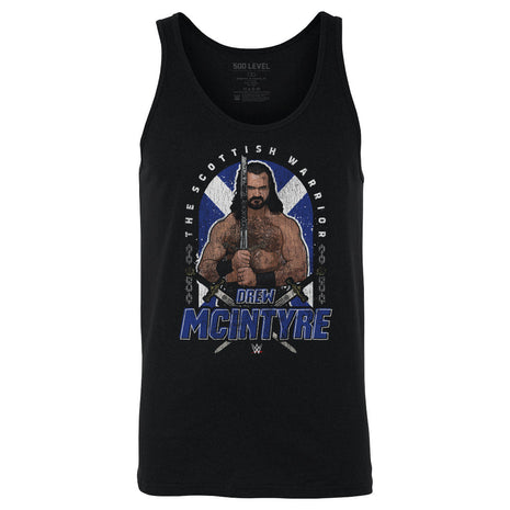 Drew McIntyre Gritty Men's WWE Tank Top