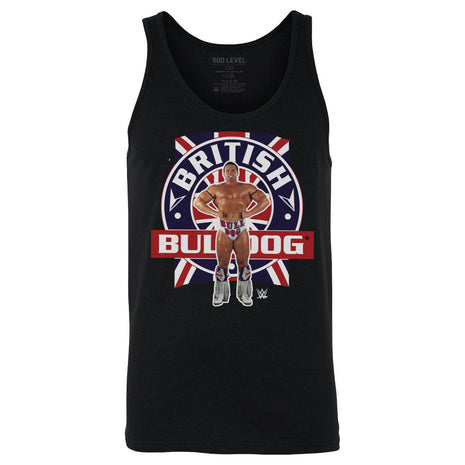British Bulldog Flag Pose Men's WWE Tank Top