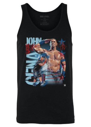 John Cena Never Give Up Salute Men's WWE Tank Top