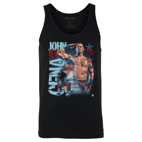 John Cena Never Give Up Salute Men's WWE Tank Top