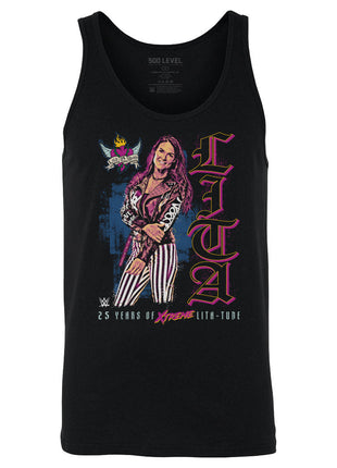 Lita 25th Anniversary Vertical WWE Men's Tank Top
