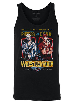 Wrestlemania 41 Cody Rhodes Vs. John Cena WWE Men's Tank Top