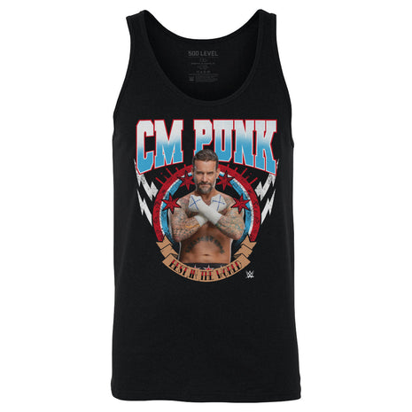 CM Punk Best In The World Pose WHT