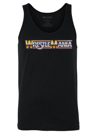 Wrestlemania Logo WHT