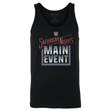 WWE Saturday Night's Main Event 2024 Logo Men's WWE Tank Top