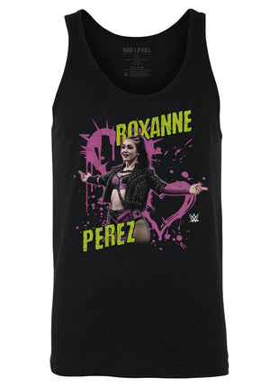Roxanne Perez Hearts Men's WWE Tank Top