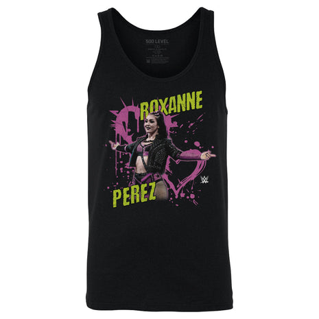 Roxanne Perez Hearts Men's WWE Tank Top