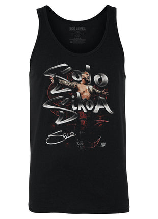 Solo Sikoa Grunge Men's WWE Tank Top