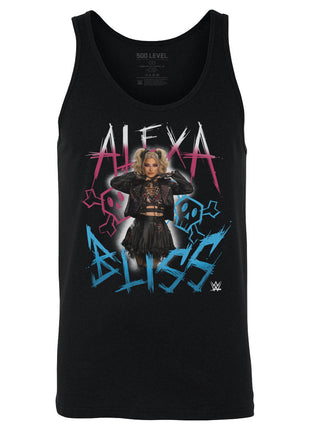 Alexa Bliss Skulls Men's WWE Tank Top