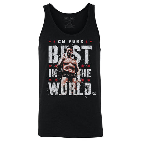 CM Punk Best In The World Vector Men's WWE Tank Top