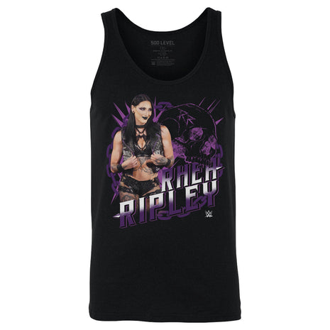 Rhea Ripley Skull Men's WWE Tank Top