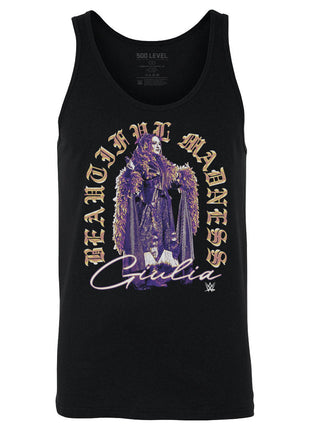 Giulia Beautiful Madness Old English Men's WWE Tank Top